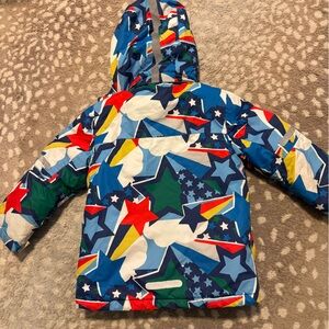 Boden Blue and Yellow Kids' Jacket size 5-6 years